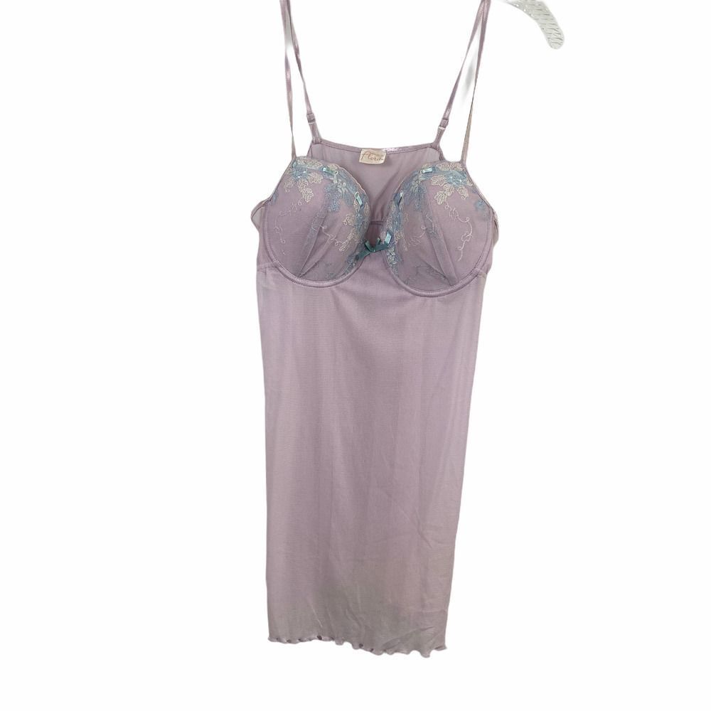 Flora Intimately Lavender cami slip padded bra